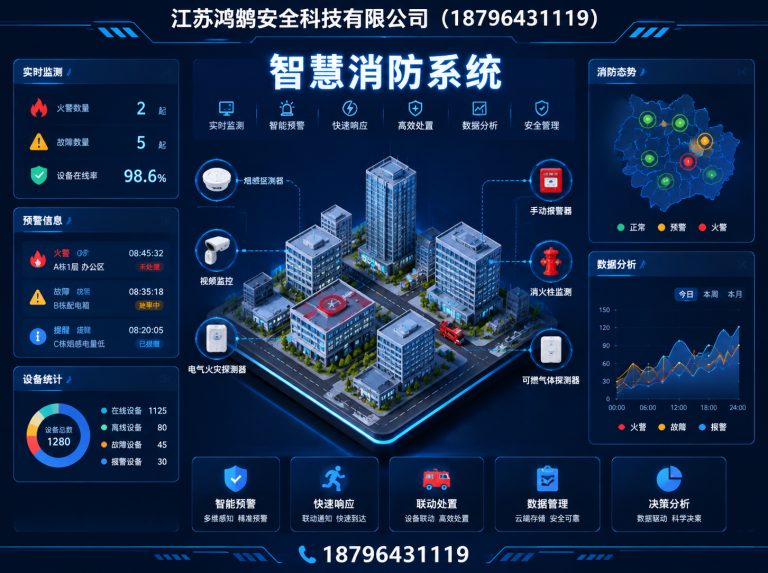 贺州消防通信指挥展示图